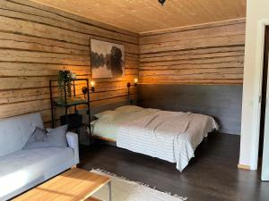 Loghouse by the lake