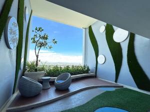 芭提雅市中心大空间公寓酒店预定 城景健身房泳池舒适型公寓 日租周租月租灵活