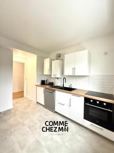 Le Baudricourt apartment for 2 people with garage