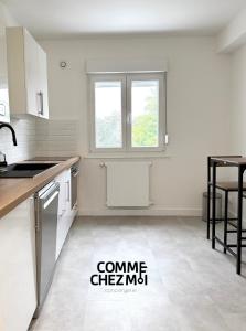 Le Baudricourt apartment for 2 people with garage