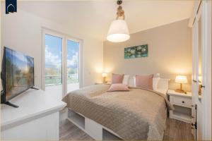 " Fewo Stettiner Waterlelie" mit Freizeitraum, Parkplatz, Sauna