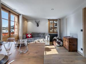 Charmant appartement, 2 ch, centre Megève, parking, wifi - FR-1-453-176
