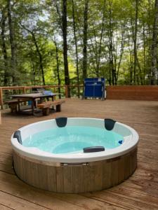 Chalet des Oies, private spa