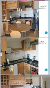 Departamento con piscina en condominio WIFI frente a la playa