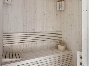 Stylish 1BR with PS5, Sauna and Kids Play Area