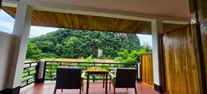 My village river side