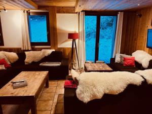 Fabulous chalet La Plagne - ski in-ski out - Sauna with Mont Blanc view