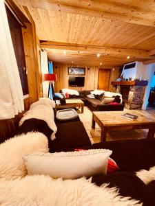 Fabulous chalet La Plagne - ski in-ski out - Sauna with Mont Blanc view