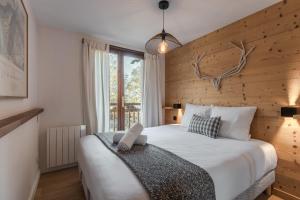 Le Refuge des Pecles, chalet avec vue Mont-Blanc