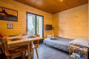 Studio cosy avec vue panoramique sur les Vosges