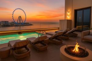 JBR Luxury Penthouse with private pool, cinema, gym, spa etc