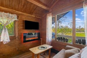 Chalet 1 cuisine - Domaine de lArchipel