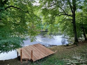 Ferienhaus Siegstrand mit Flusszugang