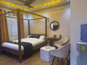 Contemporary Studio with Ambient Lighting