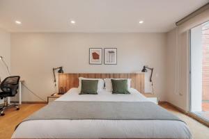 Loft comodo y central con AC y Terraza propia en Astorga Poblado