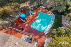 Pet Friendly 3BR 3BA Hill Country Home w Private Pool and Grill by Austin Vacay