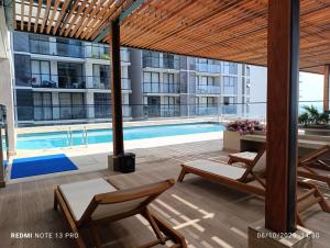 Apartamento nuevo en Salinas del Mar Comodidad, descanso, playa y felicidad