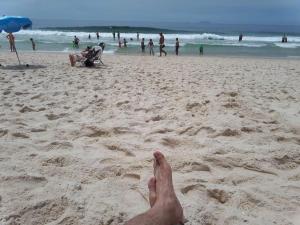 Pé na Areia Copacabana