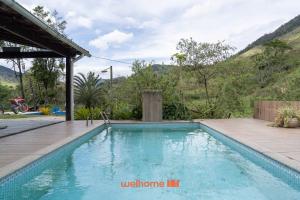 Suite em Macae com vista lago e piscina