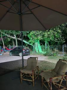 Rancho acesso ao rio São Lourenço