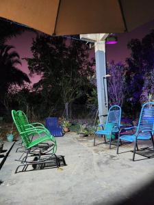 Rancho acesso ao rio São Lourenço