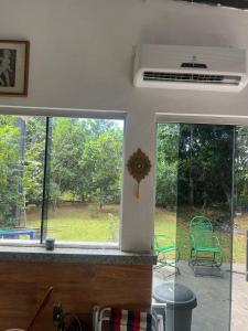 Rancho acesso ao rio São Lourenço