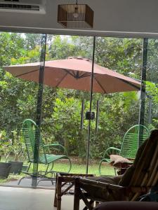 Rancho acesso ao rio São Lourenço