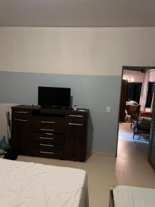 Rancho acesso ao rio São Lourenço