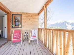 Chalet 4 pers près des remontées, vue montagne - FR-1-840-56