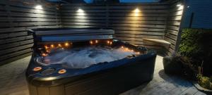 Modern Villa with Hot Tub & Sauna Near Stockholm