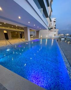 Relax with panoramic ocean and city views