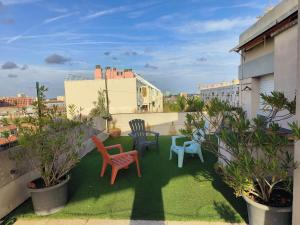 T5 Exceptional! Terrace 60 m2 by station 8 Pers