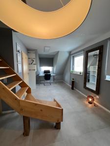 2-Zimmer-Apartment mit Küche und Bad im Landhaus in Ortsrandlage