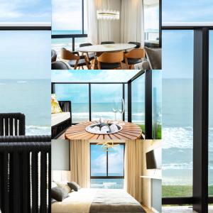 Conforto e Estilo Vista para o Mar Hidromassagem Wi-Fi Ar Condicionado Vaga Privativa e a Passos da Praia - 4hvězdičkové hotely ve městě Barra Velha