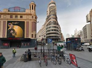 Apartamento sotano en Gran Via Madrid