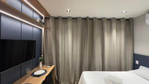 Studio ao lado do Allianz com Piscina e Conforto