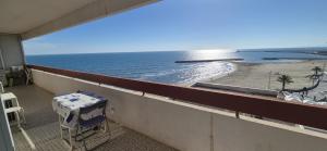 L Escapade Bleue 6 pers, cv, vue mer exceptionnelle, parking