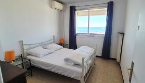 Appartement vue mer exceptionnelle plage à 1 min, parking privé, 6 pers