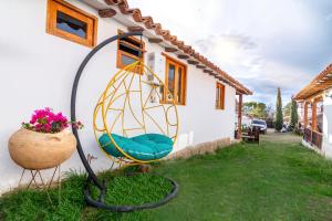 Acogedora cabaña con tina