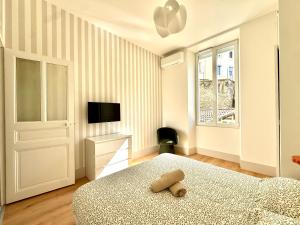 Le Porte de France, 6 pers, 300 m gare, Climatisation