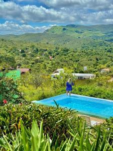 Casa de Maitreya - piscina, ar condicionado