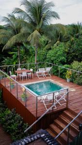 Flat do Tuba Exclusivo com Piscina Privativa e Vista Incrível