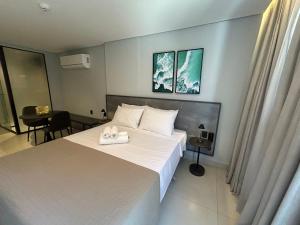 Bela Hospedagem - #214 Alta Garden, pé na areia, próximo ao Caribessa