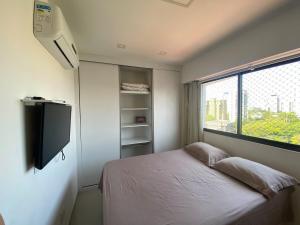 Apartamento, 1 suíte com piscina