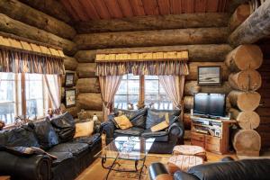 Cozy log cabin with a view of Ruka