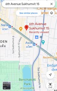 6th Avenue Sukhumvit BKK 403 BTS Asoke Nana MRT Sukhumvit