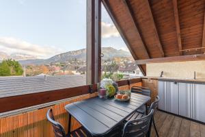 Le Tournette - Appt 1 chambre, balcon vue montagne