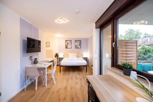 Nette Apartments mit Terrasse