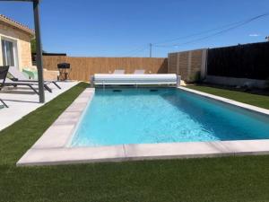 Villa Mapokia 2 , climatisée, proche Uzès, 3 étoiles de France