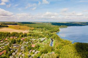 Kugelhaus Nordlichter - Skandinavischer Rückzugsort in runder Form am Tollensesee